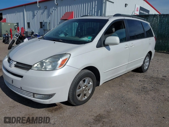 2004 Toyota Sienna XLE with VIN 5TDZA22C04S123985, listed as a IAAI auction lot 42173778 with 400,646 mi miles and . Bid and sale history available at carsss.com. Image 2.