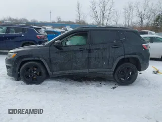 2020 Jeep Compass North with VIN 3C4NJDBB8LT168386, listed as a IAAI auction lot 41621280 with 90,023 mi miles and . Bid and sale history available at DreamBid. Image 13.