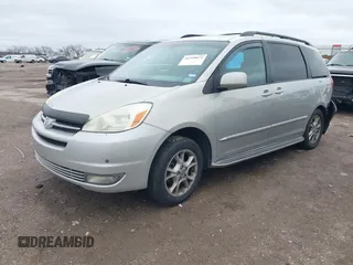 2004 Toyota Sienna XLE with VIN 5TDZA22CX4S072592, listed as a IAAI auction lot 41558873 with 267,785 mi miles and . Bid and sale history available at DreamBid. Image 2.