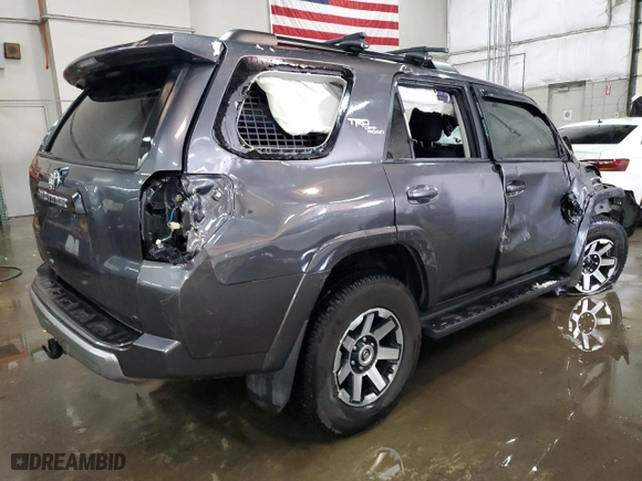 2022 Toyota 4Runner TRD Off Road with VIN JTEPU5JR3N6008221, listed as a Copart auction lot 43739085 with 64,323 mi miles and Salvage Title. Bid and sale history available at carsss.com. Image 3.