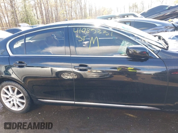 2006 Lexus GS 300 with VIN JTHCH96S360013156, listed as a IAAI auction lot 41985351 with 168,214 mi miles and . Bid and sale history available at DreamBid. Image 13.