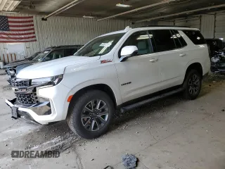 2023 Chevrolet Tahoe Z71 with VIN 1GNSKPKD4PR383515, listed as a Copart auction lot 63857395 with 28,242 mi miles and Salvage title. Bid and sale history available at DreamBid. Image 1.