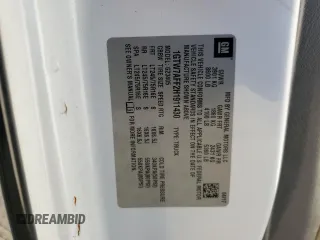 2017 GMC Savana Cargo Van with VIN 1GTW7AFF2H1911430, listed as a Copart auction lot 43959125 with 82,379 mi miles and Salvage Title. Bid and sale history available at carsss.com. Image 13.
