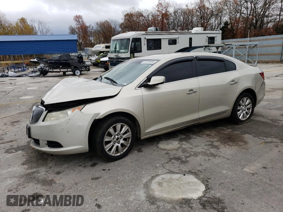2013 Buick LaCrosse with VIN 1G4GA5E35DF331814, listed as a Copart auction lot 81316694 with 203,544 mi miles and Salvage title. Bid and sale history available at DreamBid. Image 1.