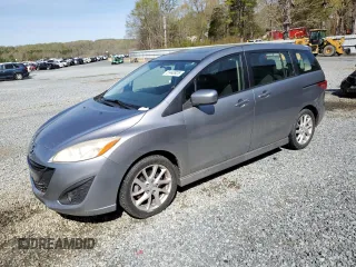 2012 Mazda 5 Touring with VIN JM1CW2CL3C0136432, listed as a Copart auction lot 51440925 with 66,178 mi miles and Salvage Title. Bid and sale history available at carsss.com. Image 1.