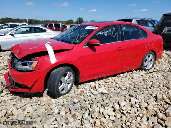 2014 Volkswagen Jetta Sedan TDI with VIN 3VWLL7AJ6EM350626, listed as a Copart auction lot 70840924 with 0 mi miles and Salvage Title. Bid and sale history available at carsss.com. Image 1.