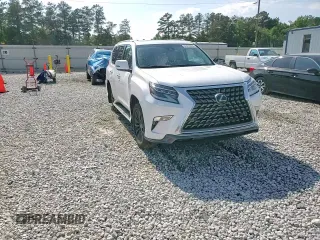 2021 Lexus GX 460 Premium with VIN JTJAM7BX9M5304123, listed as a Copart auction lot 57970025 with 56,539 mi miles and Salvage title. Bid and sale history available at DreamBid. Image 15.