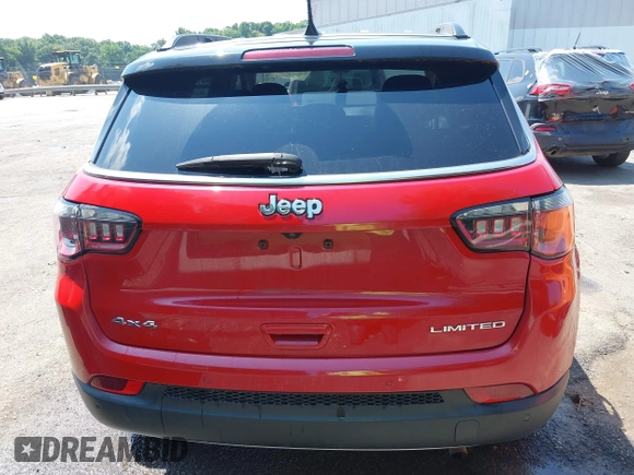 2021 Jeep Compass Limited with VIN 3C4NJDCB3MT599685, listed as a IAAI auction lot 42435075 with 58,426 mi miles and . Bid and sale history available at DreamBid. Image 17.