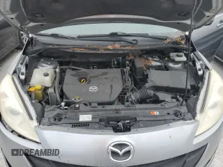 2014 Mazda 5 Sport with VIN JM1CW2BL3E0170021, listed as a Copart auction lot 76302974 with Not Provided miles and Salvage Title. Bid and sale history available at DreamBid. Image 12.