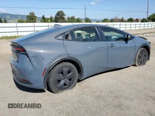 2024 Toyota Prius LE with VIN JTDACAAUXR3019525, listed as a Copart auction lot 54252195 with 22,473 mi miles and Non Repairable. Bid and sale history available at DreamBid. Image 3.