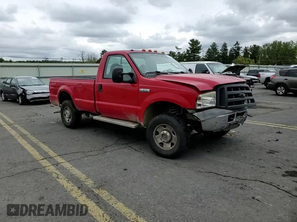 2005 Ford F-250 XL with VIN 1FTNF21585EB24568, listed as a Copart auction lot 72561054 with 147,449 mi miles and Salvage Title. Bid and sale history available at DreamBid. Image 10.