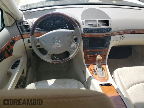 2006 Mercedes-Benz E 350 with VIN WDBUF56J86A970483, listed as a Copart auction lot 51522194 with 95,717 mi miles and Salvage Title. Bid and sale history available at DreamBid. Image 8.