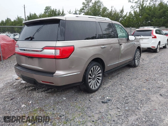 2018 Lincoln Navigator Reserve z VIN 5LMJJ2LT5JEL12492, wystawiony jako IAAI lot #42208861 z przebiegiem 186 337 mil mil oraz . Historia ofert i sprzedaży dostępna na DreamBid. Obrazek 4.