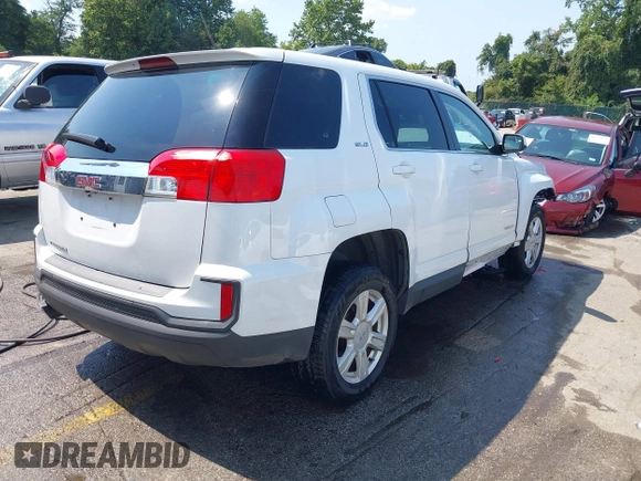 2016 GMC Terrain SLE with VIN 2GKALMEK0G6297094, listed as a IAAI auction lot 40269833 with 75,119 mi miles. Bid and sale history available at carsss.com. Image 4.