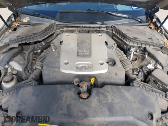 2014 Infiniti Q50 Premium with VIN JN1BV7AR1EM701665, listed as a IAAI auction lot 41276373 with 113,820 mi miles. Bid and sale history available at carsss.com. Image 10.