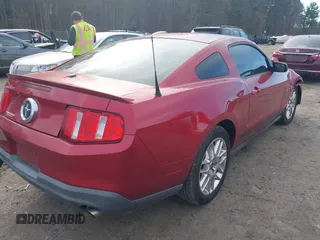 2012 Ford Mustang V6 Premium with VIN 1ZVBP8AM2C5226730, listed as a IAAI auction lot 41667723 with 85,278 mi miles. Bid and sale history available at carsss.com. Image 4.