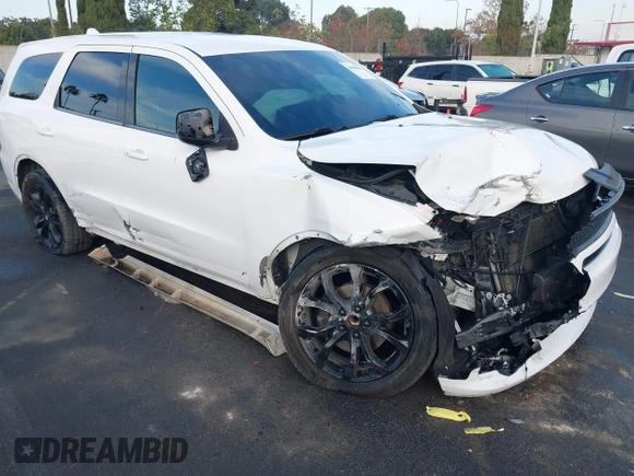 2020 Dodge Durango GT with VIN 1C4RDHDG8LC259467, listed as a IAAI auction lot 40994886 with 82,509 mi miles and . Bid and sale history available at DreamBid. Image 1.