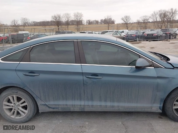 2017 Hyundai Sonata 2.4L with VIN 5NPE24AF6HH497550, listed as a IAAI auction lot 41707185 with 135,797 mi miles. Bid and sale history available at carsss.com. Image 14.