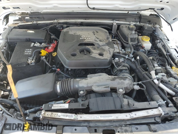 2021 Jeep Wrangler Unlimited Rubicon with VIN 1C4HJXFN6MW685250, listed as a Copart auction lot 55730915 with 48,049 mi miles and Salvage Title. Bid and sale history available at DreamBid. Image 11.