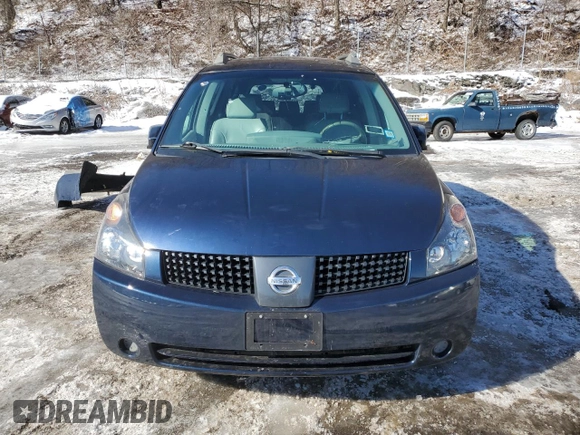 2005 Nissan Quest SE with VIN 5N1BV28UX5N107334, listed as a Copart auction lot 45776135 with 193,466 mi miles and Salvage Title. Bid and sale history available at carsss.com. Image 5.