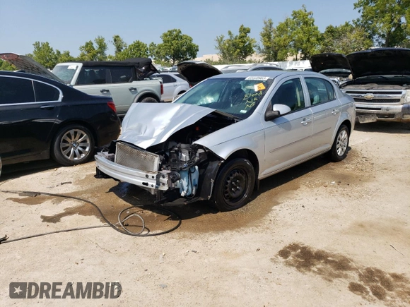 2010 Chevrolet Cobalt 1LT with VIN 1G1AD5F5XA7128224, listed as a Copart auction lot 75728484 with Not Provided miles and Non Repairable. Bid and sale history available at DreamBid. Image 1.