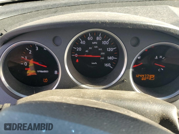 2007 Nissan Maxima SL with VIN 1N4BA41E17C839502, listed as a Copart auction lot 78394784 with 124,477 mi miles and Salvage Title. Bid and sale history available at DreamBid. Image 9.