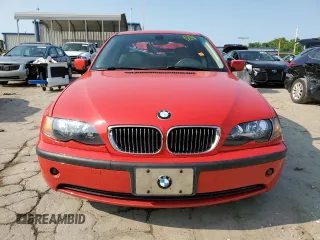2004 BMW 3 Series 325i with VIN WBAEV33454KW15299, listed as a Copart auction lot 61406254 with 214,058 mi miles and Salvage Title. Bid and sale history available at carsss.com. Image 5.