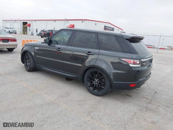 2015 Land Rover Range Rover Sport HSE with VIN SALWR2VF6FA508154, listed as a IAAI auction lot 41790257 with 161,399 mi miles. Bid and sale history available at carsss.com. Image 3.