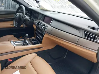 2015 BMW 7 Series 750Li xDrive with VIN WBAYF8C5XFD655174, listed as a IAAI auction lot 41480525 with 79,238 mi miles and . Bid and sale history available at carsss.com. Image 5.