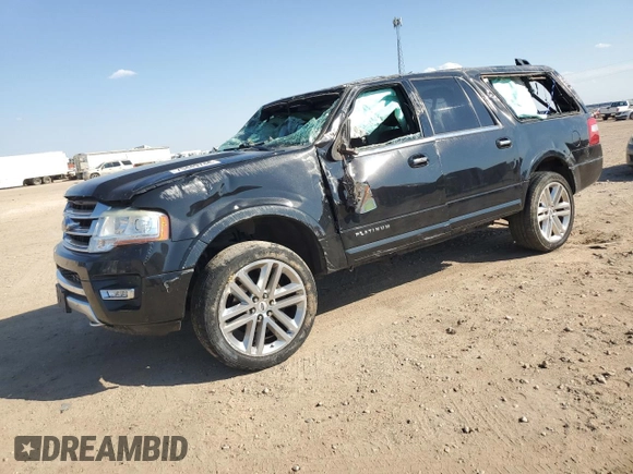 2015 Ford Expedition Max Platinum with VIN 1FMJK1MT3FEF35310, listed as a Copart auction lot 75449744 with 199,747 mi miles and Salvage title. Bid and sale history available at DreamBid. Image 1.