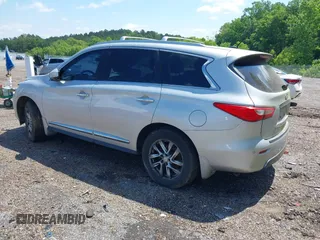 2013 Infiniti JX35 с VIN 5N1AL0MM4DC332435, выставлен на аукционе IAAI как лот 42256294 с пробегом 164 191 миль миль и . История ставок и продаж доступна на DreamBid. Изображение 3.