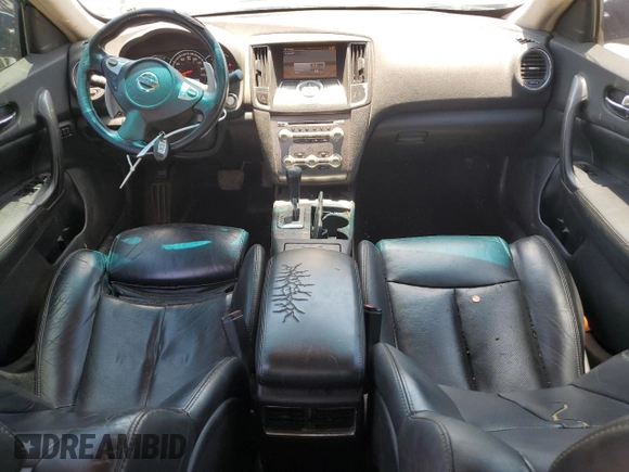2013 Nissan Maxima S with VIN 1N4AA5AP6DC818837, listed as a Copart auction lot 61848785 with 149,145 mi miles and Salvage title. Bid and sale history available at DreamBid. Image 8.