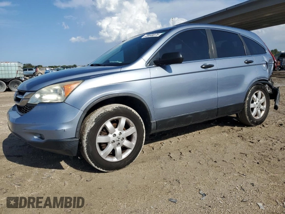 2011 Honda CR-V SE with VIN 5J6RE4H45BL103773, listed as a Copart auction lot 49448075 with 153,663 mi miles and Salvage Title. Bid and sale history available at carsss.com. Image 1.