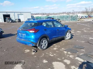 2024 Nissan Kicks S with VIN 3N1CP5BV1RL496038, listed as a IAAI auction lot 41534174 with 50,629 mi miles. Bid and sale history available at carsss.com. Image 4.