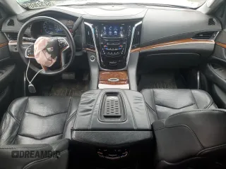 2017 Cadillac Escalade Luxury with VIN 1GYS4BKJ2HR236875, listed as a Copart auction lot 52328095 with 103,335 mi miles and Salvage title. Bid and sale history available at DreamBid. Image 8.