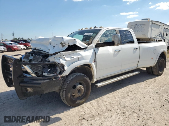 2014 Ram 3500 Longhorn with VIN 3C63RRKL8EG137289, listed as a Copart auction lot 72733064 with 325,751 mi miles and Salvage Title. Bid and sale history available at carsss.com. Image 1.