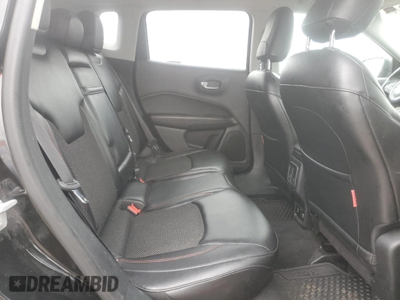 2018 Jeep Compass Trailhawk with VIN 3C4NJDDB6JT207289, listed as a Copart auction lot 56013675 with 83,385 mi miles and Salvage title. Bid and sale history available at DreamBid. Image 11.