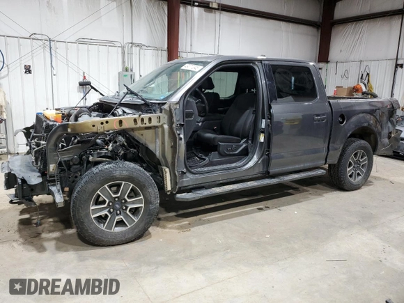 2016 Ford F-150 XLT with VIN 1FTEW1EP3GKD64976, listed as a Copart auction lot 49077345 with 89,991 mi miles and Salvage title. Bid and sale history available at DreamBid. Image 1.