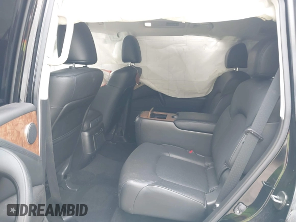2022 Nissan Armada SL with VIN JN8AY2BAXN9390661, listed as a IAAI auction lot 41724683 with 48,968 mi miles. Bid and sale history available at carsss.com. Image 8.