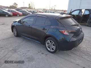 2021 Toyota Corolla Hatchback SE with VIN JTNB4MBE4M3105881, listed as a IAAI auction lot 41017358 with 109,532 mi miles. Bid and sale history available at carsss.com. Image 3.