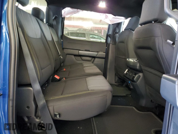 2024 Ford F-150 STX with VIN 1FTEW2LP1RKE64148, listed as a Copart auction lot 43461815 with 781 mi miles and Salvage Title. Bid and sale history available at carsss.com. Image 10.