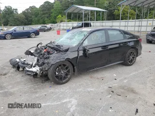 2025 Honda Civic Sport z VIN 2HGFE2F50SH568680, wystawiony jako Copart lot #54126165 z przebiegiem Nie podano mil oraz Szkoda całkowita • Salvage title. Historia ofert i sprzedaży dostępna na DreamBid. Obrazek 1.