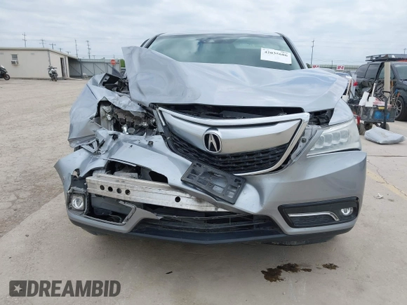2016 Acura MDX w/Tech with VIN 5FRYD3H42GB008644, listed as a IAAI auction lot 42035686 with 96,467 mi miles. Bid and sale history available at carsss.com. Image 12.