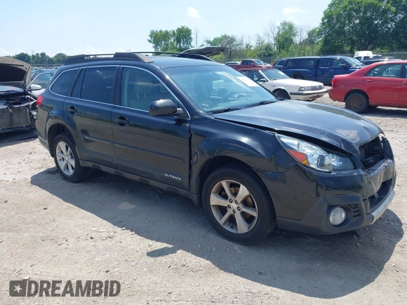 2014 Subaru Outback Limited z VIN 4S4BRCLC2E3322145, wystawiony jako IAAI lot #42654875 z przebiegiem 151 393 mil mil oraz . Historia ofert i sprzedaży dostępna na DreamBid. Obrazek 1.