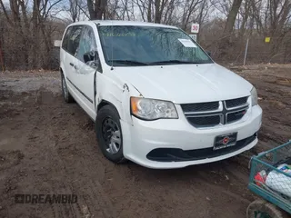 2014 Dodge Grand Caravan SE with VIN 2C4RDGBG9ER283848, listed as a IAAI auction lot 41666021 with 120,351 mi miles and . Bid and sale history available at DreamBid. Image 1.