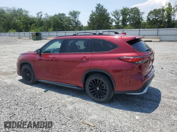 2023 Toyota Highlander L z VIN 5TDKDRBH5PS017100, wystawiony jako Copart lot #61587625 z przebiegiem 49 508 mil mil oraz Szkoda całkowita • Salvage title. Historia ofert i sprzedaży dostępna na DreamBid. Obrazek 2.