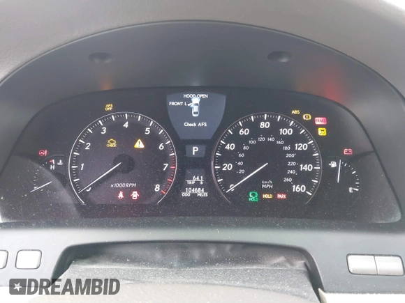 2012 Lexus LS 460 z VIN JTHBL5EFXC5110621, wystawiony jako IAAI lot #41714523 z przebiegiem 104 684 mil mil oraz . Historia ofert i sprzedaży dostępna na DreamBid. Obrazek 7.