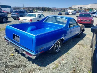 1981 Chevrolet El Camino z VIN 1GCCW80HXBZ404115, wystawiony jako Copart lot #58426095 z przebiegiem Nie podano mil oraz Szkoda całkowita • Salvage title. Historia ofert i sprzedaży dostępna na DreamBid. Obrazek 3.