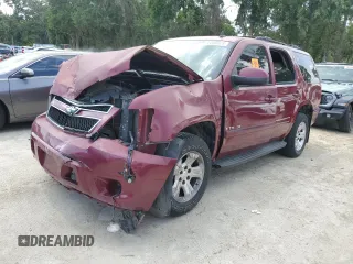 2007 Chevrolet Tahoe LT with VIN 1GNEC13017J126605, listed as a Copart auction lot 58890825 with Not provided miles and Salvage title. Bid and sale history available at DreamBid. Image 1.