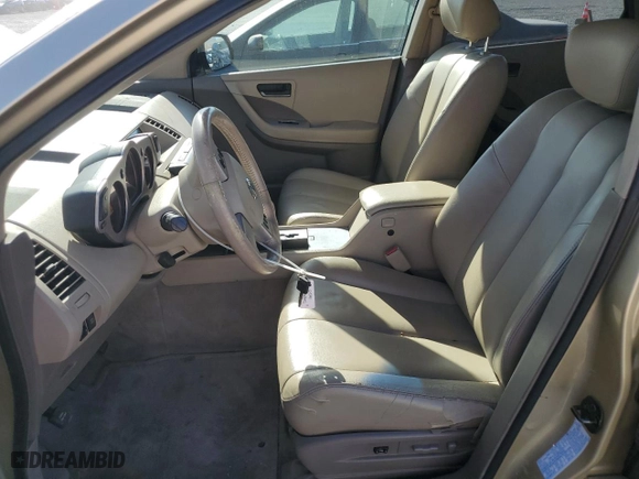 2003 Nissan Murano SL with VIN JN8AZ08W13W208803, listed as a Copart auction lot 89105015 with 113,816 mi miles and Salvage Title. Bid and sale history available at carsss.com. Image 7.